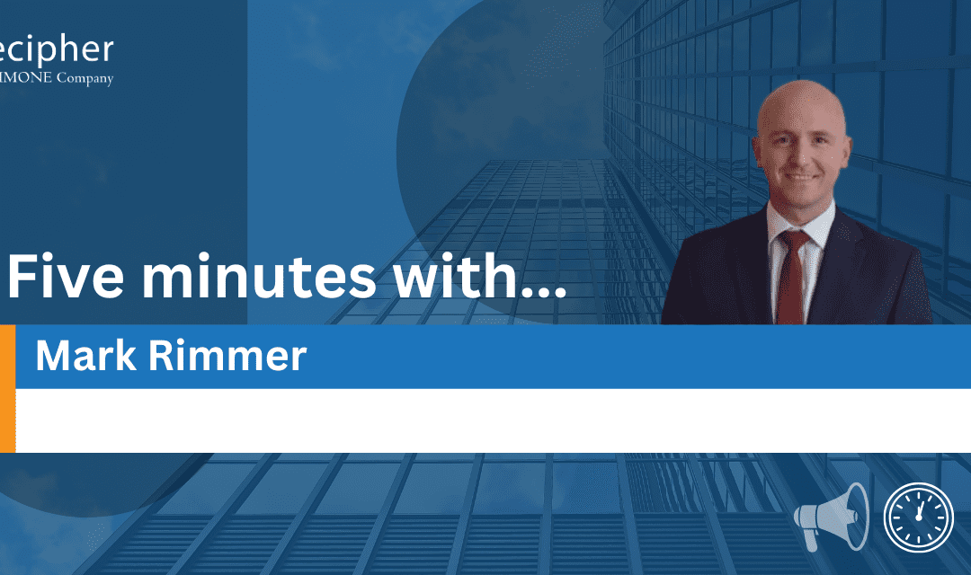 Five minutes with…Mark Rimmer Associate in the Quantum/Commercial Team